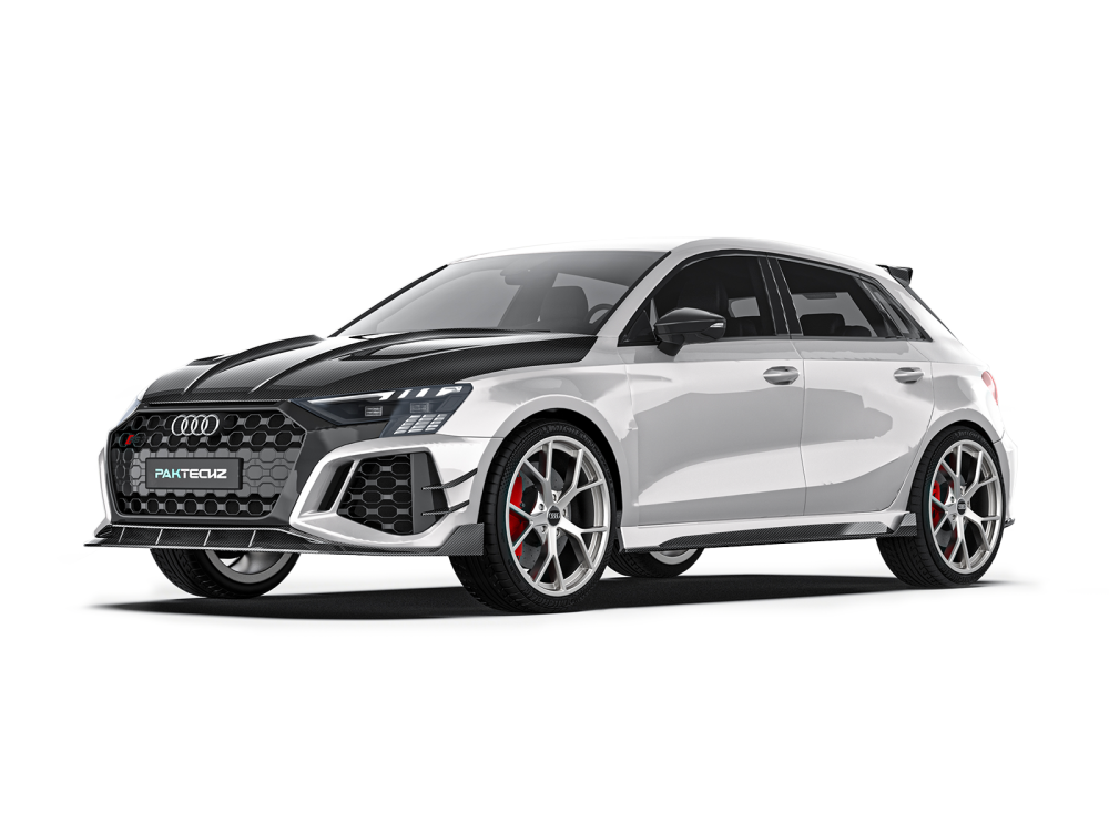Audi RS3 (8Y) Paktechz Design Front Lip Ver.2