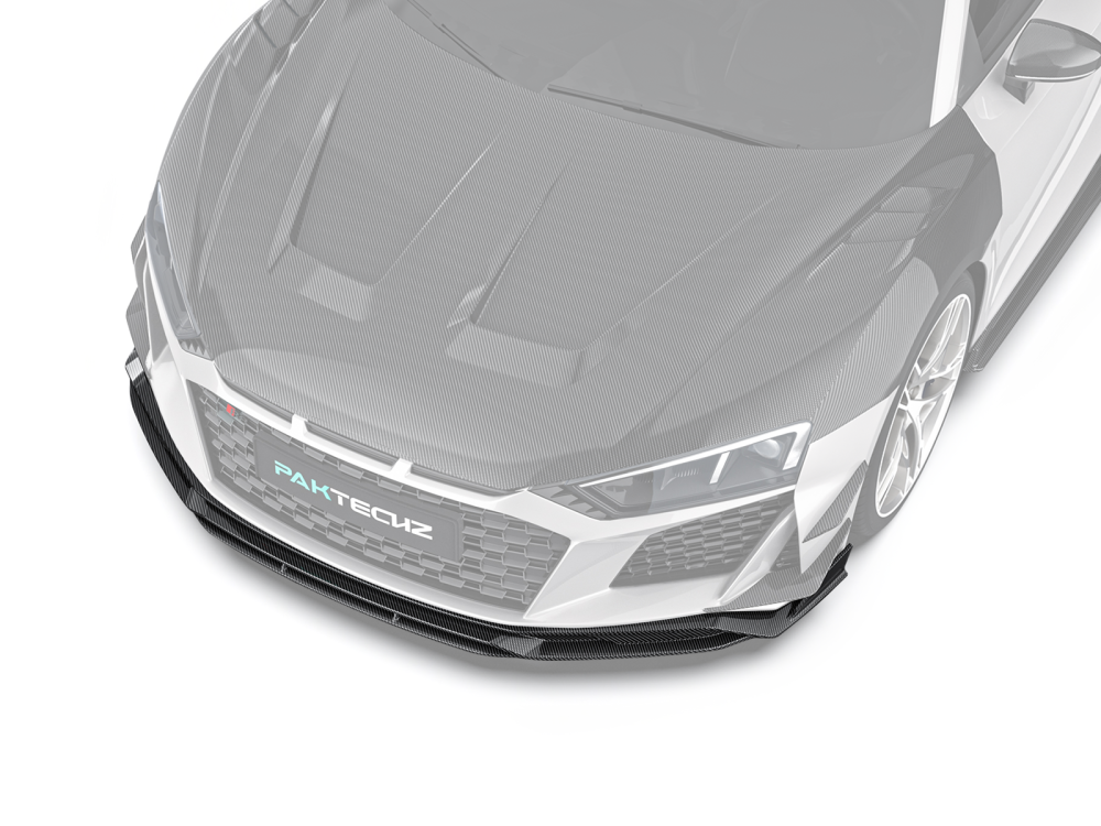 Audi R8 Gen 2 Facelift Paktechz Design Carbon Fiber Front Lip Splitter
