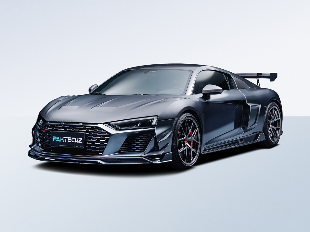 Audi R8 Gen 2 Paktechz Design Carbon Fiber Side Blades
