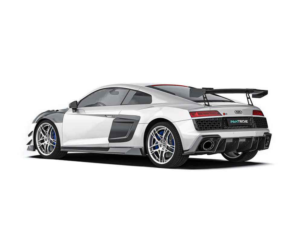 Audi R8 Gen 2 Facelift Paktechz Design Carbon Fiber Rear Diffuser