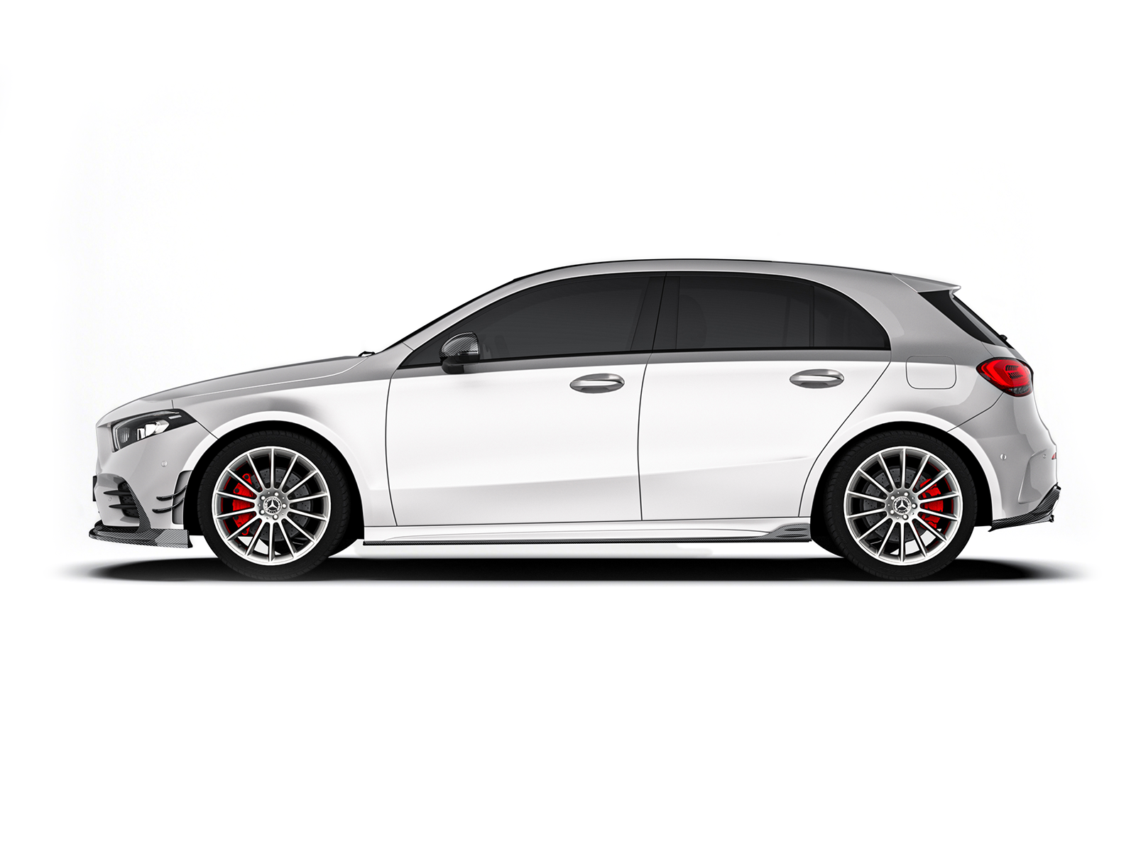 Mercedes-Benz A-Class(W177) Paktechz Design Side Skirts Ver.1