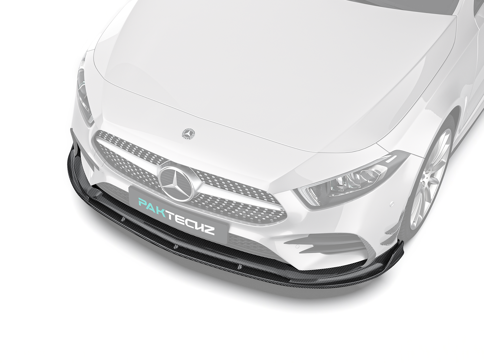 Mercedes-Benz A35(W177) Paktechz Design Front Lip Ver.1