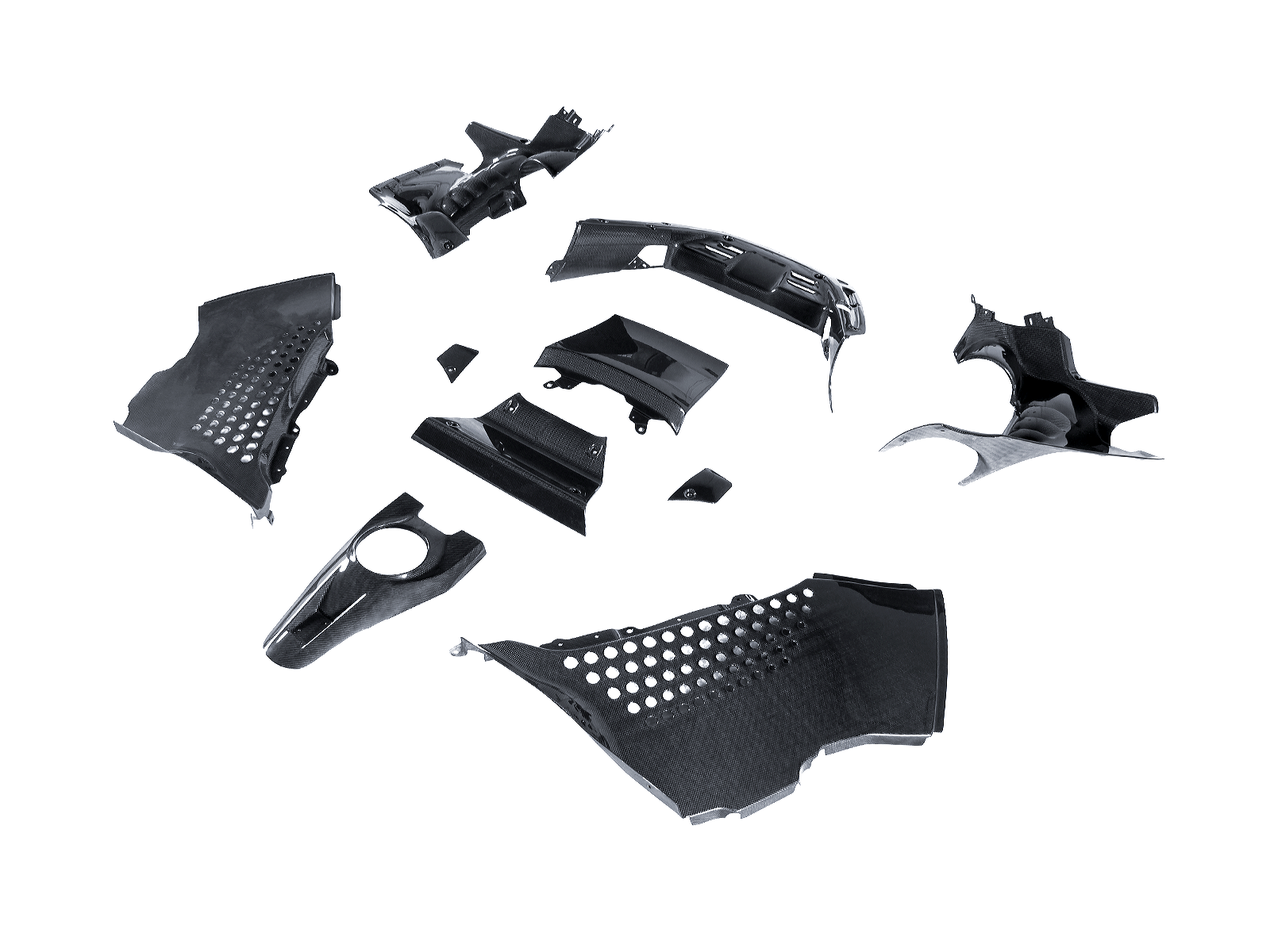 Ferrari SF90 OEM Style Engine Compartment Covers