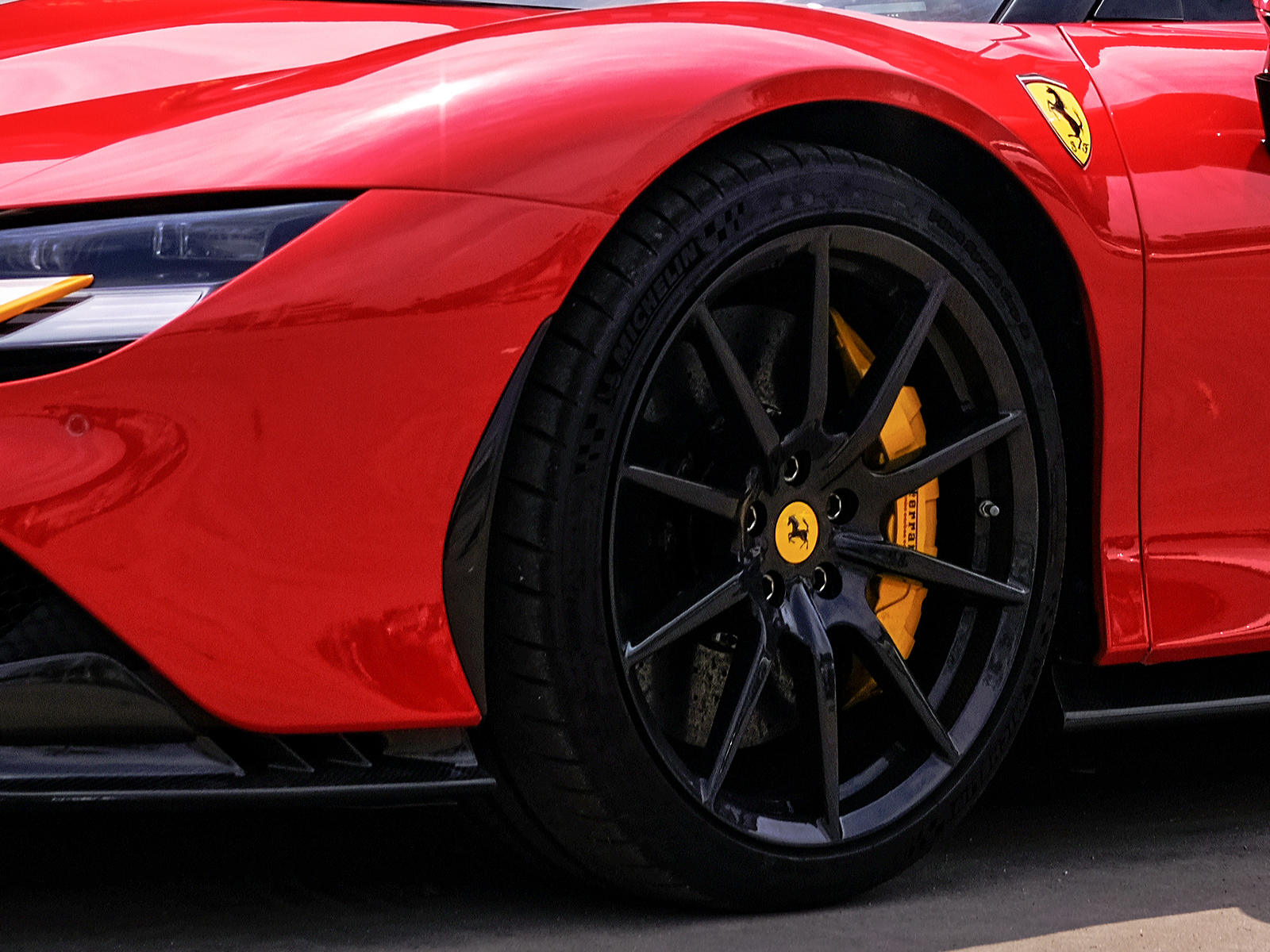 Ferrari SF90 OEM Style Front Bumper Trims