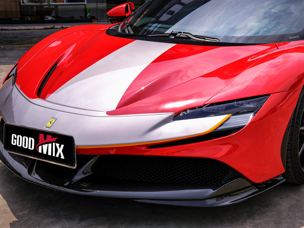 Ferrari SF90 OEM Style Front Corner Splitter