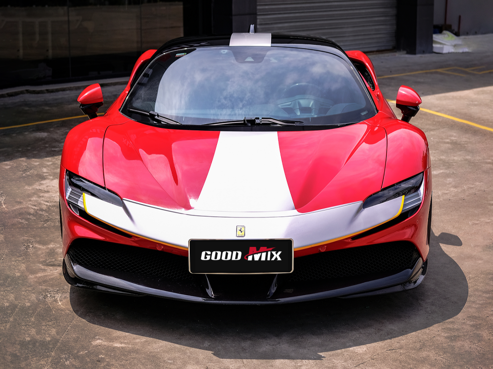 Ferrari SF90 OEM Style Front Corner Splitter