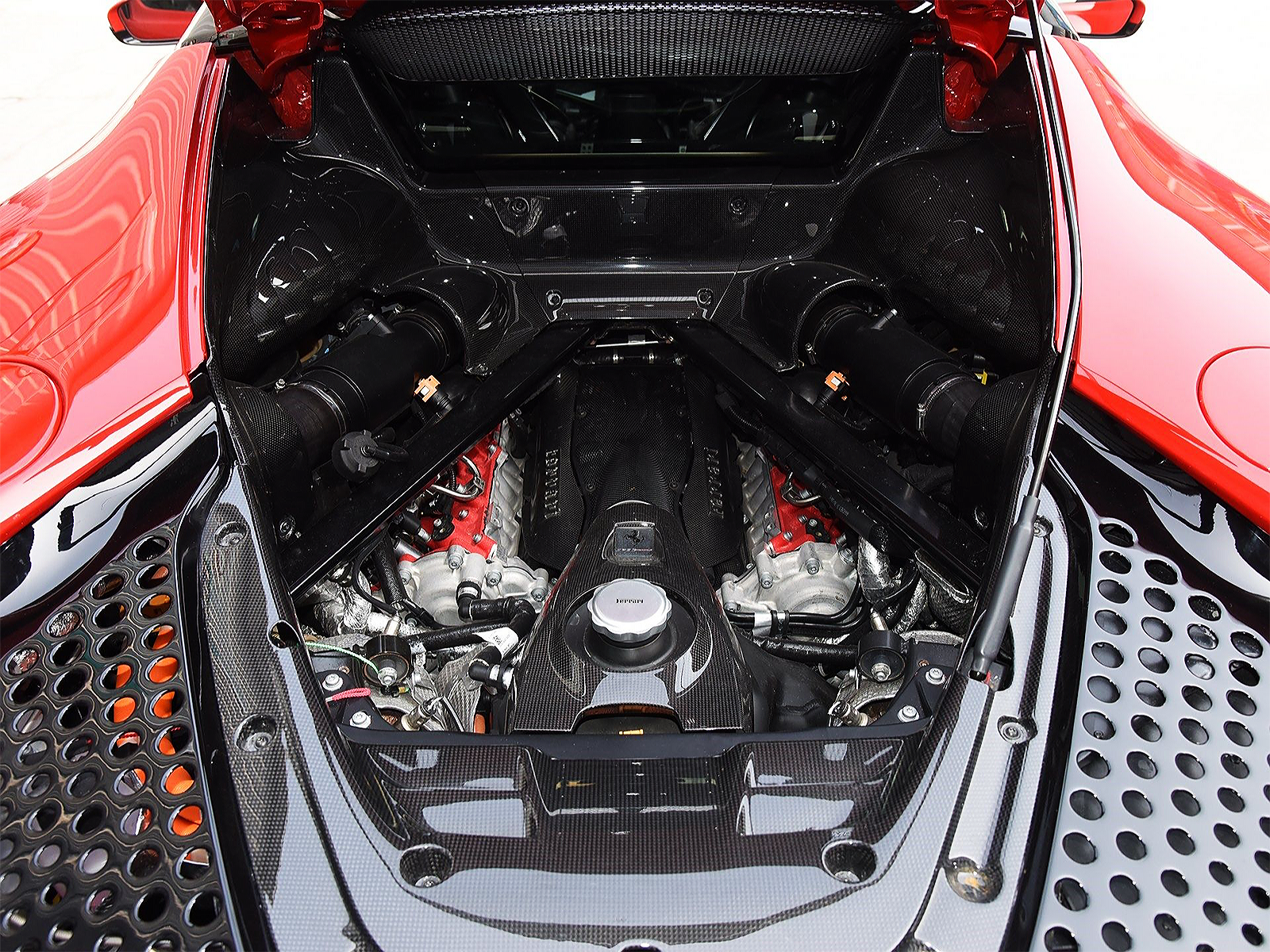 Ferrari SF90 OEM Style Engine Compartment Covers