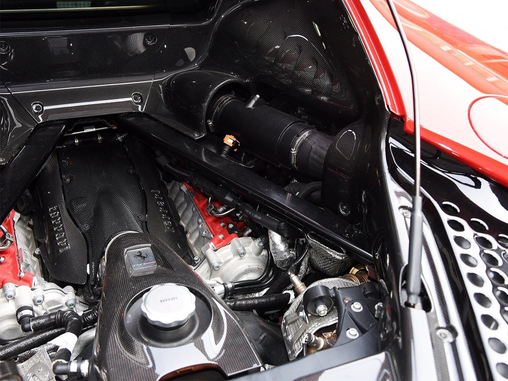 Ferrari Mid Engine Rear Compartment Ferrari SF90 OEM Style Engine Compartment Covers