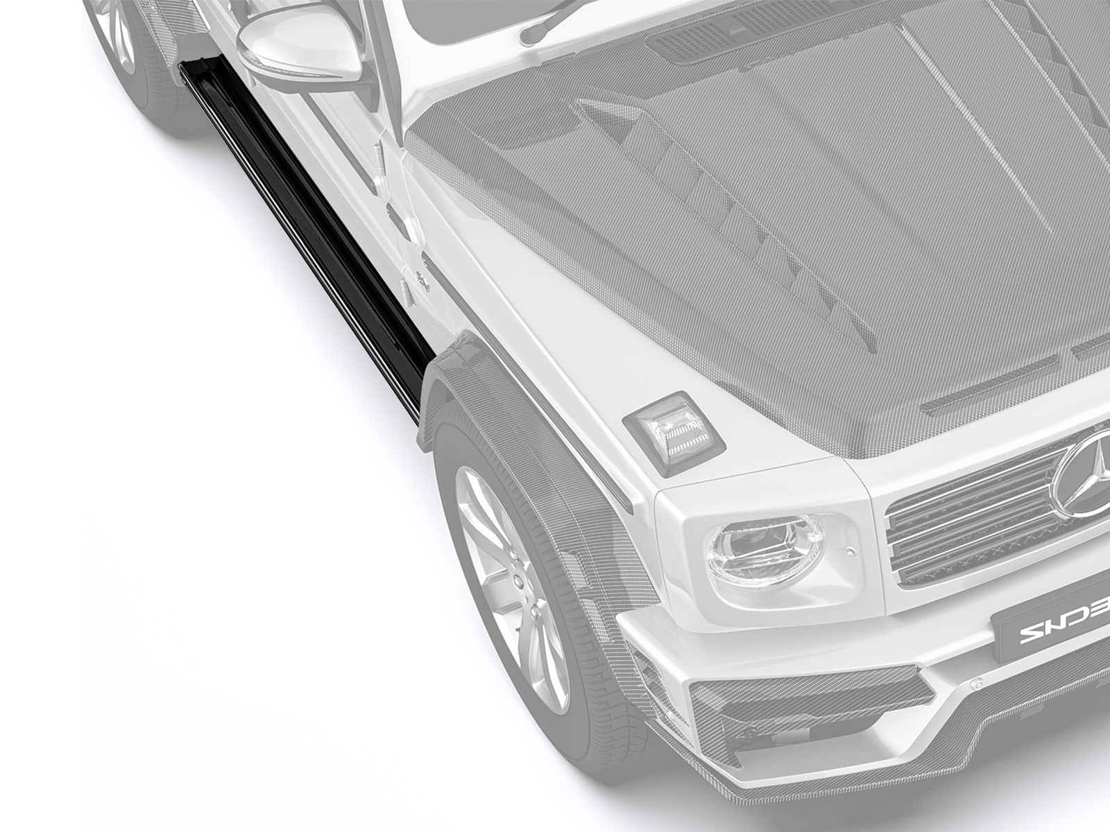 Benz G-Class  Paktechz Design Side Step