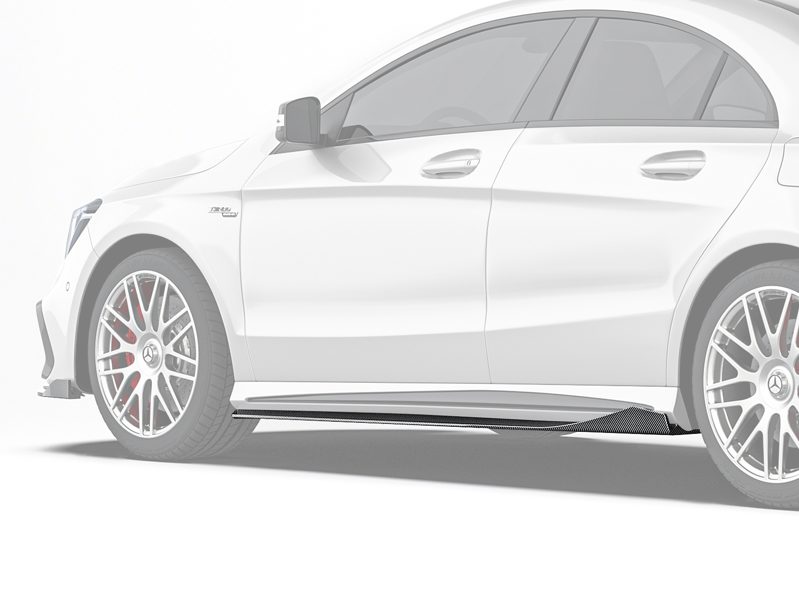 Mercedes-Benz CLA-Class(W117) Paktechz Design Side Skirts