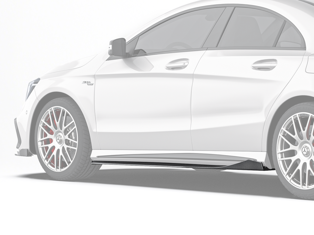 Mercedes-Benz CLA-Class(W117) Paktechz Design Side Skirts