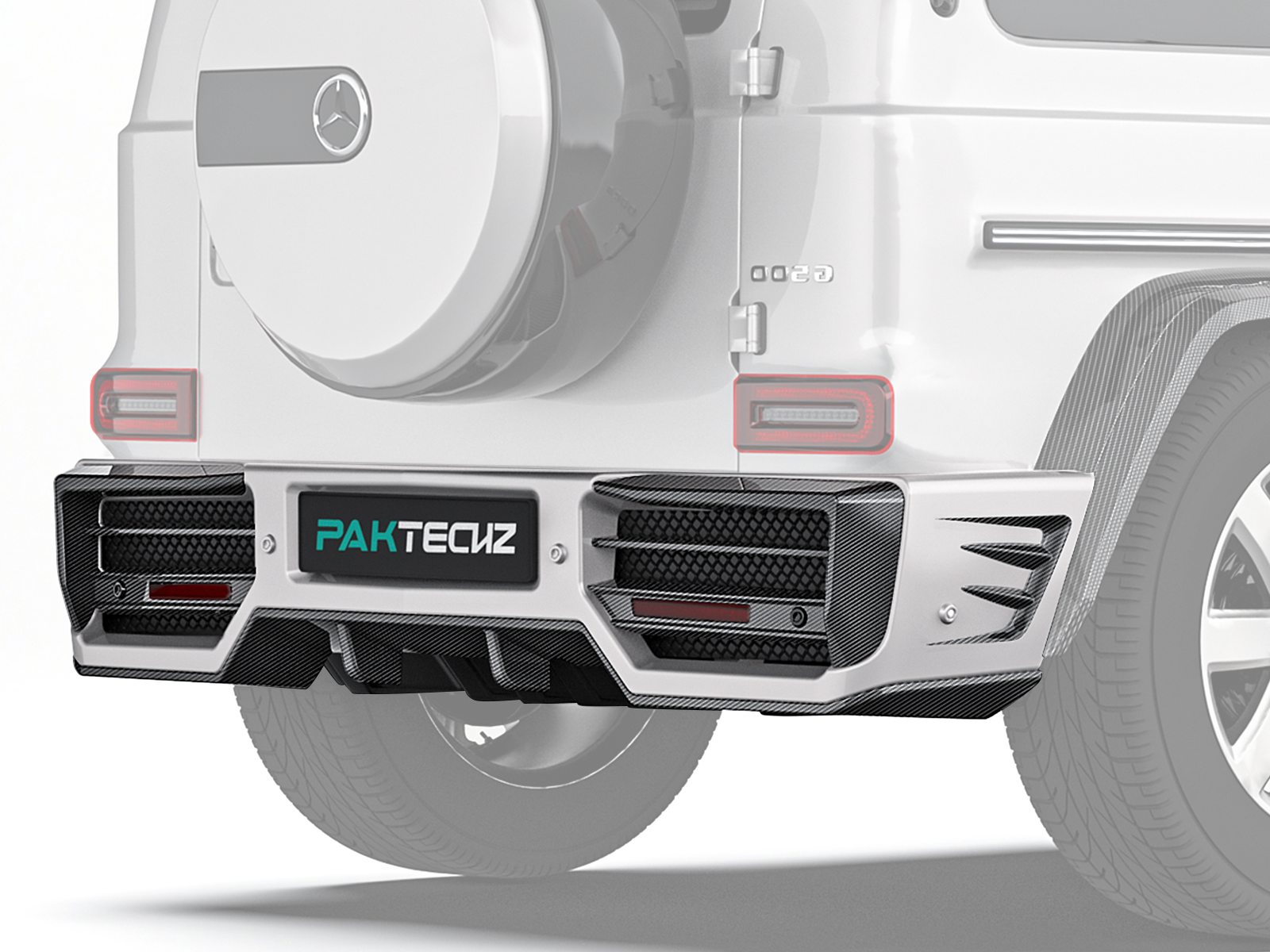 Benz G-Class  Paktechz Design Rear Bumper