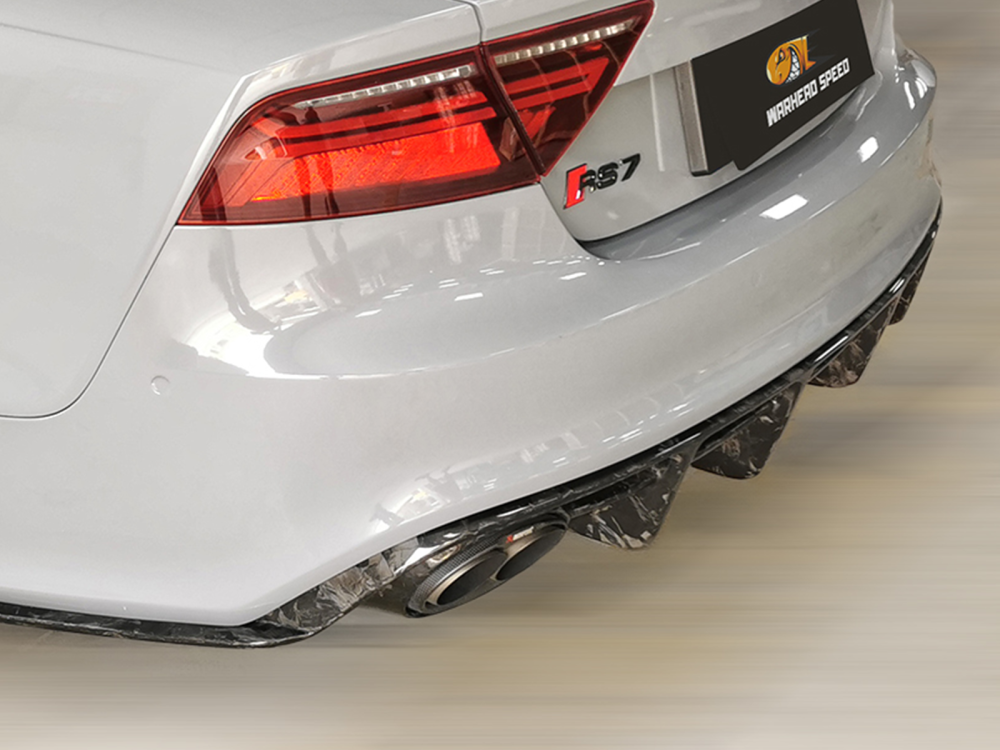 Audi RS7 Warhead Speed Style Rear Diffuser