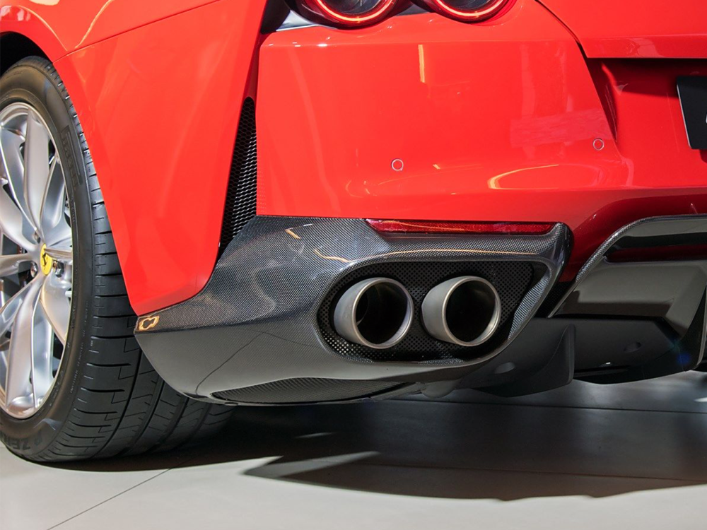 Ferrari 812 OEM Style Rear Side Splitter