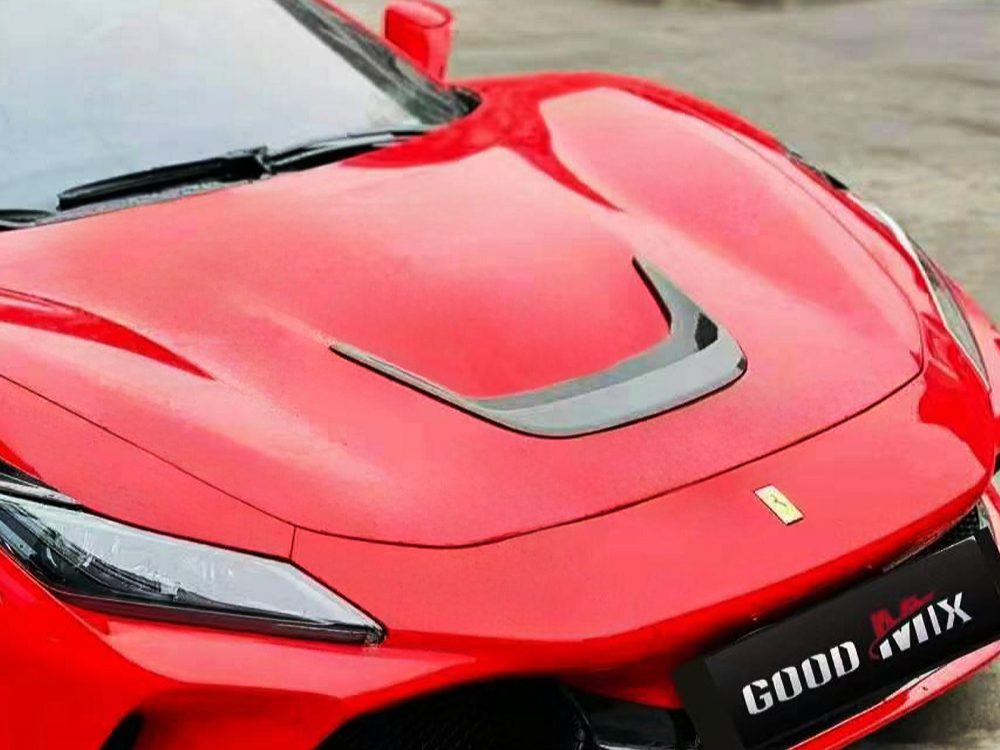 Ferrari F8 Novitec Style Hood Trims