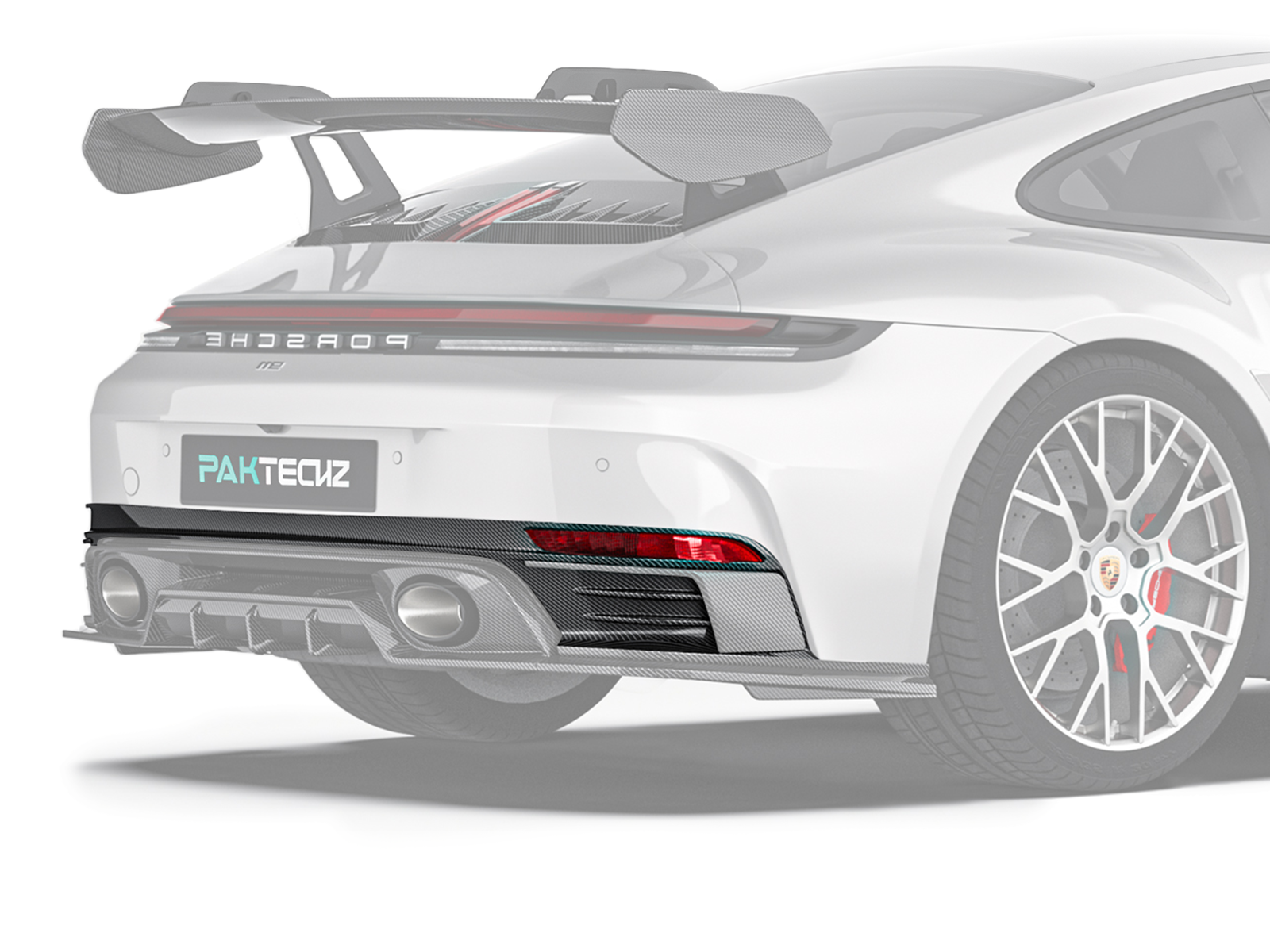Porsche 992.2 Paktechz Design Lower Rear Diffuser
