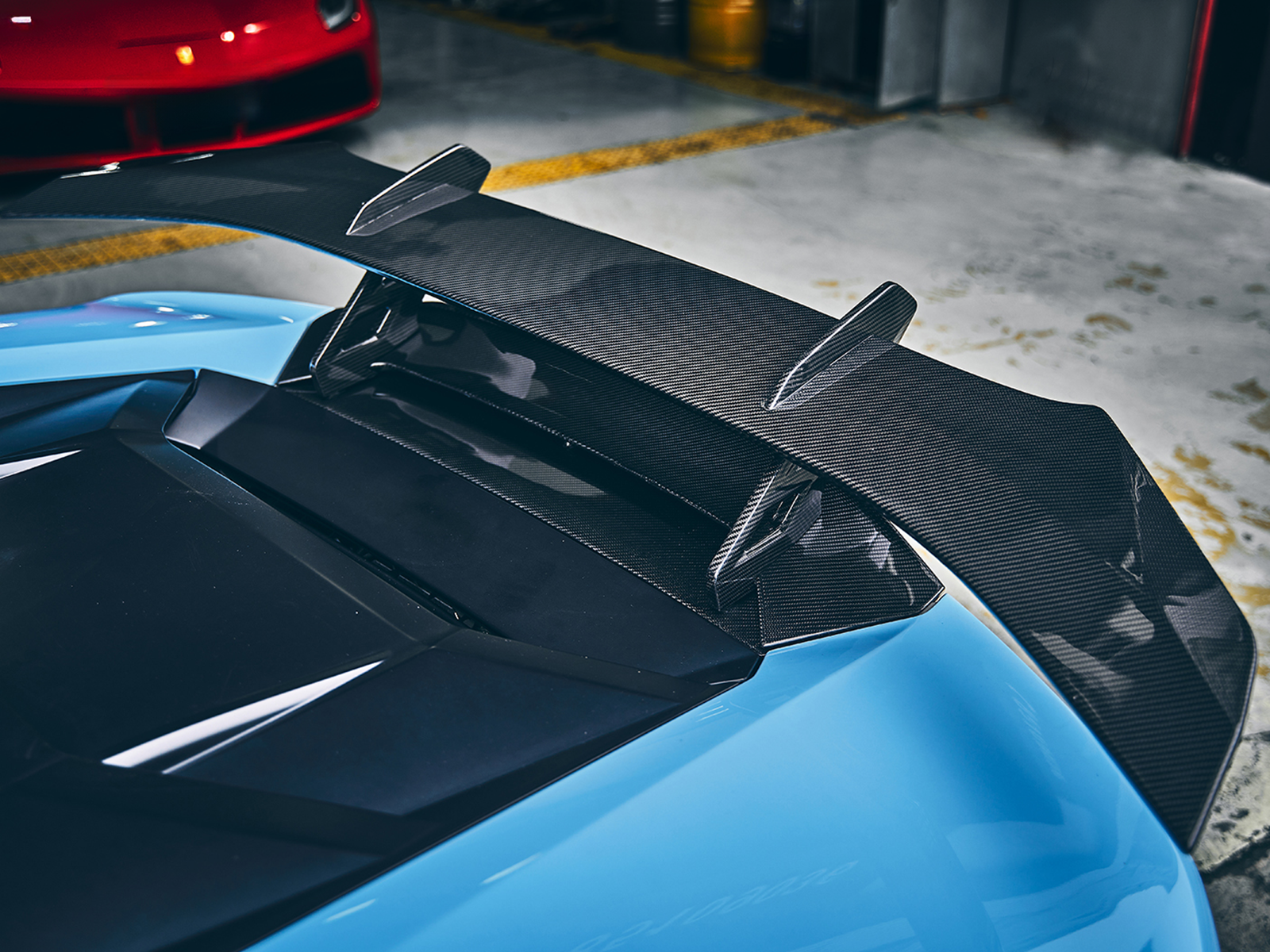 Lamborghini Huracan EVO Paktechz Design Rear Spoiler