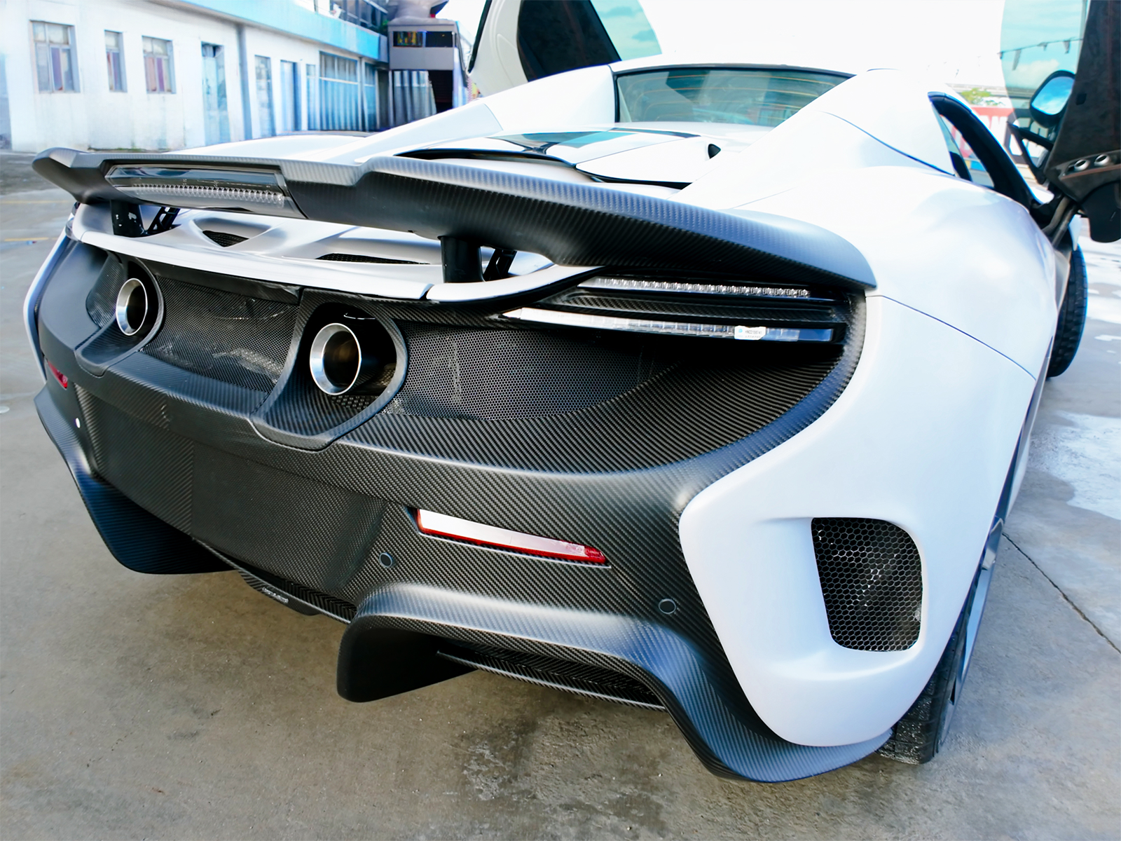 McLaren 650S MSO Style Rear Diffuser