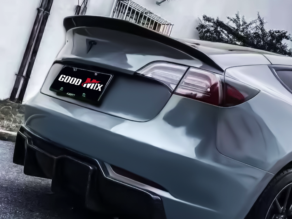 Tesla Model 3 Vorstieiner Style Rear Spoiler