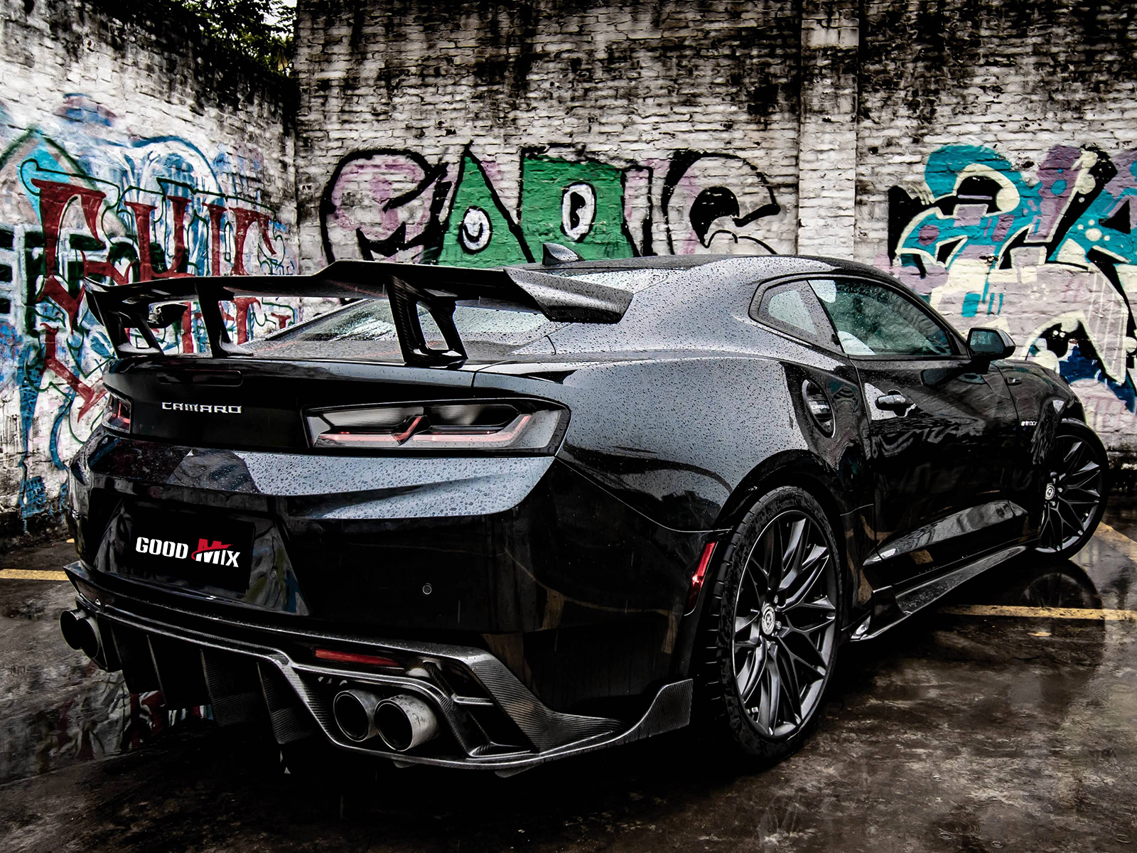 Chevrolet Camaro Warhead Speed Style Side Skirts