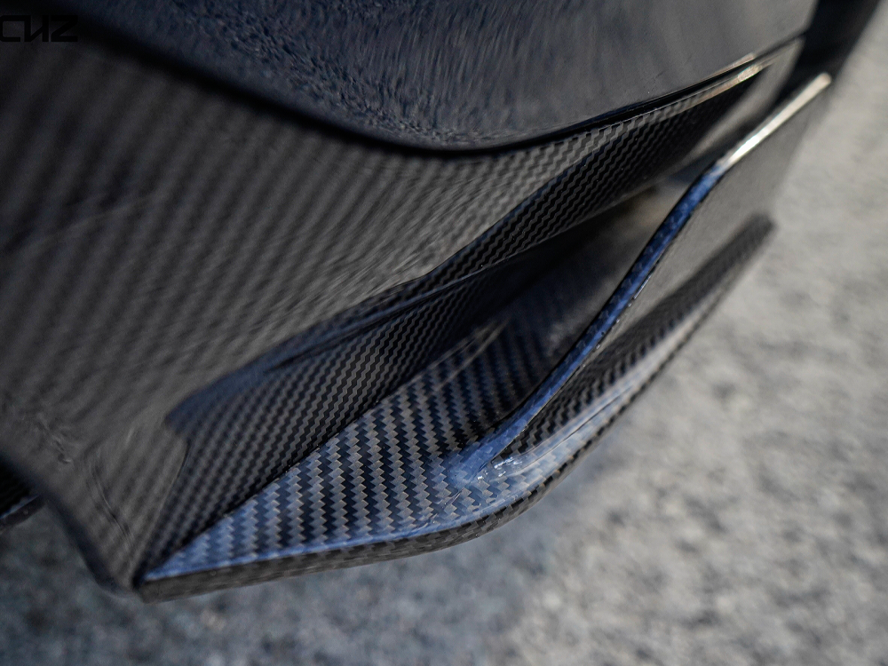 Mercedes-Benz A-Class(W177) Paktechz Design Rear Diffuser Ver.2 + Rear Side Splitter