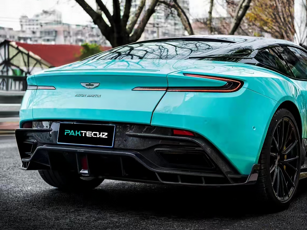 Aston Martin DB11 Paktechz Design Carbon Fiber Rear Diffuser