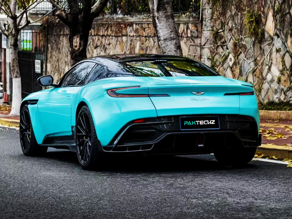 Aston Martin DB11 Paktechz Design Carbon Fiber Rear Diffuser