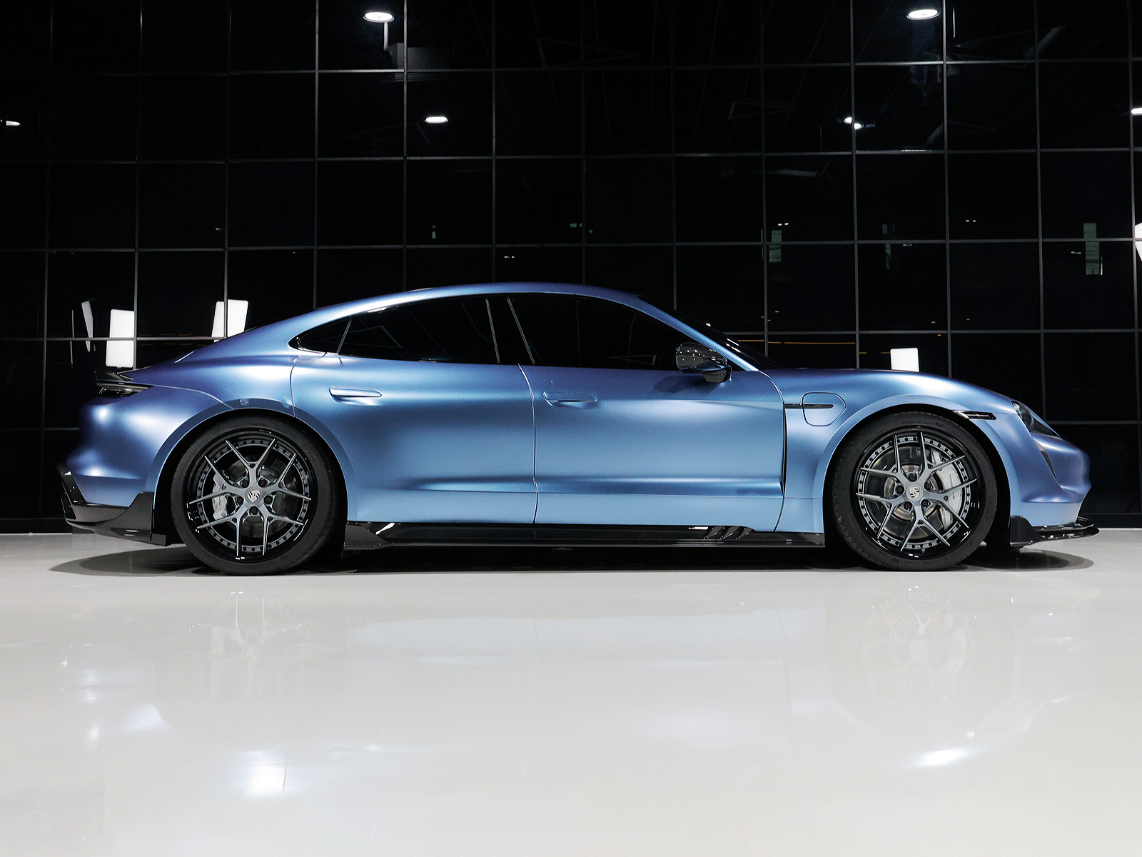 Porsche Taycan Paktechz Design Side Skirts