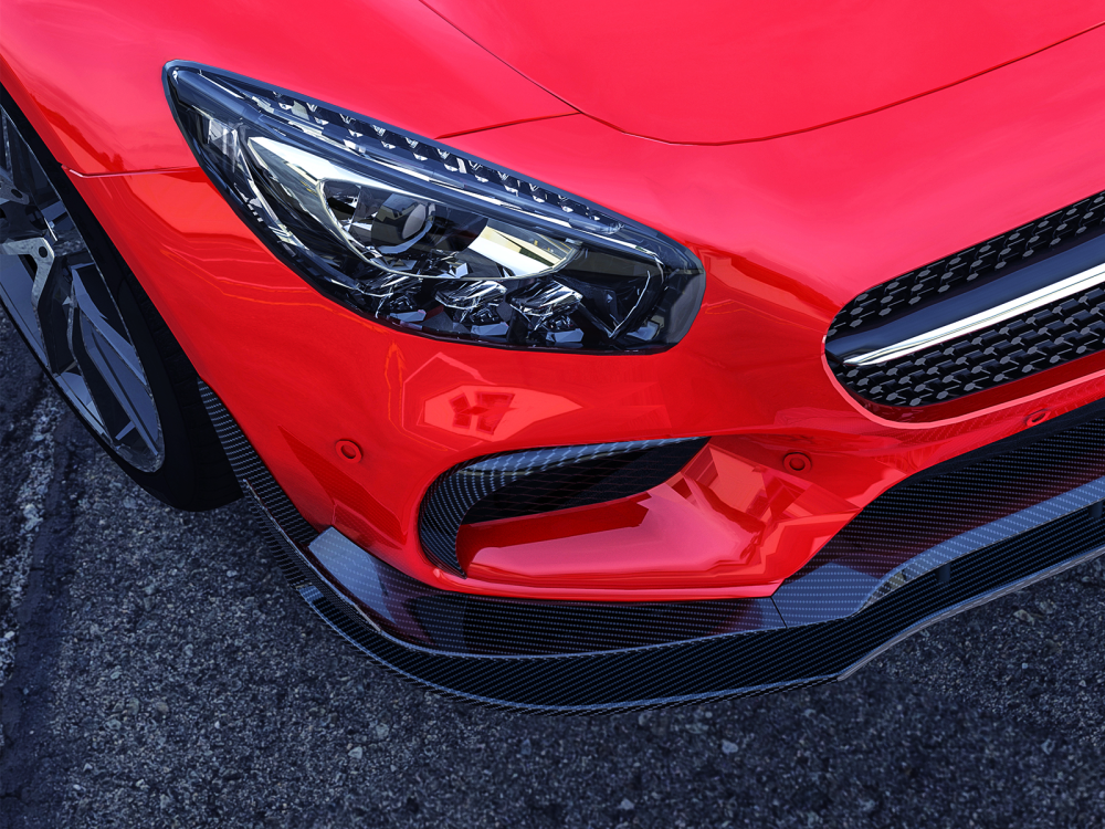 Mercedes-Benz AMG GT Paktechz Design Front Canards Ver.1