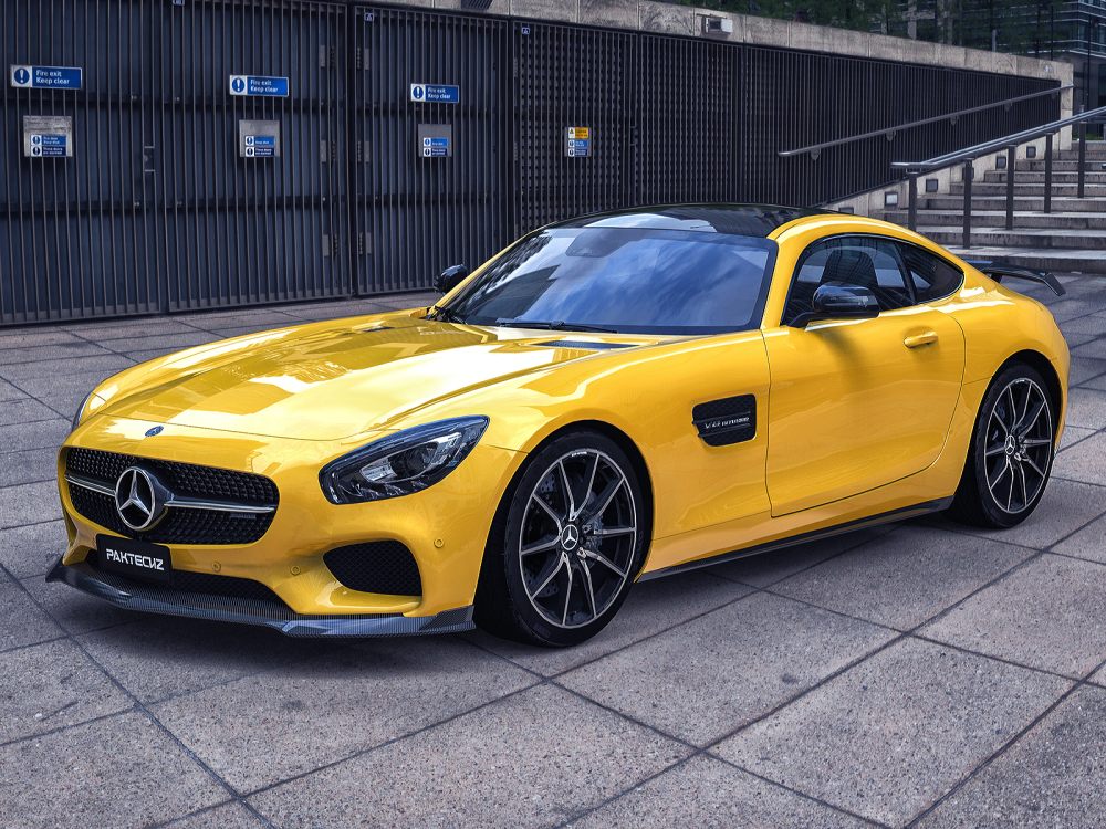 Mercedes-Benz AMG GT Paktechz Design Front Lip Ver.2