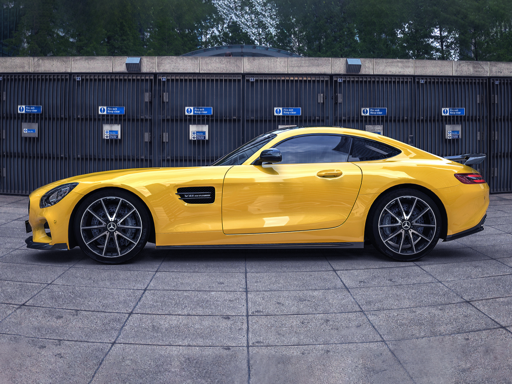 Mercedes-Benz AMG GT Paktechz Design Side Skirts Ver.2
