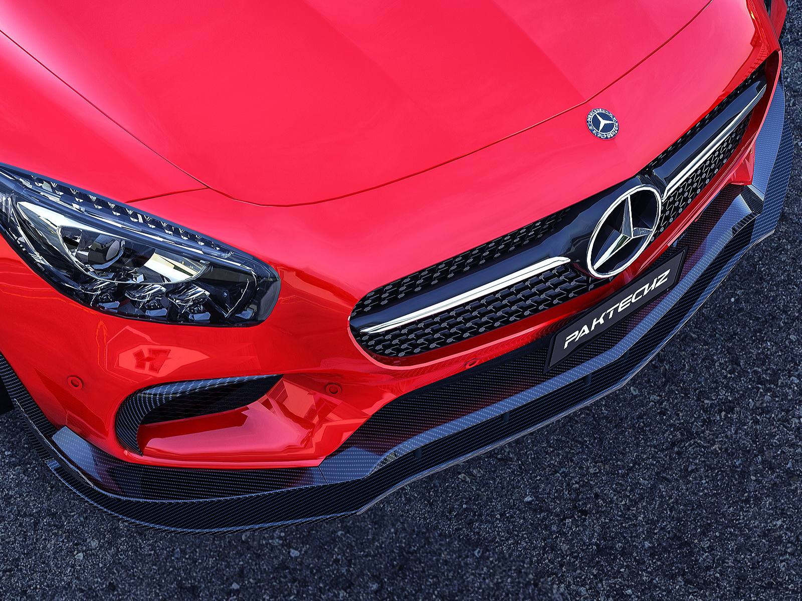 Mercedes-Benz AMG GT Paktechz Design Upper Front Lip