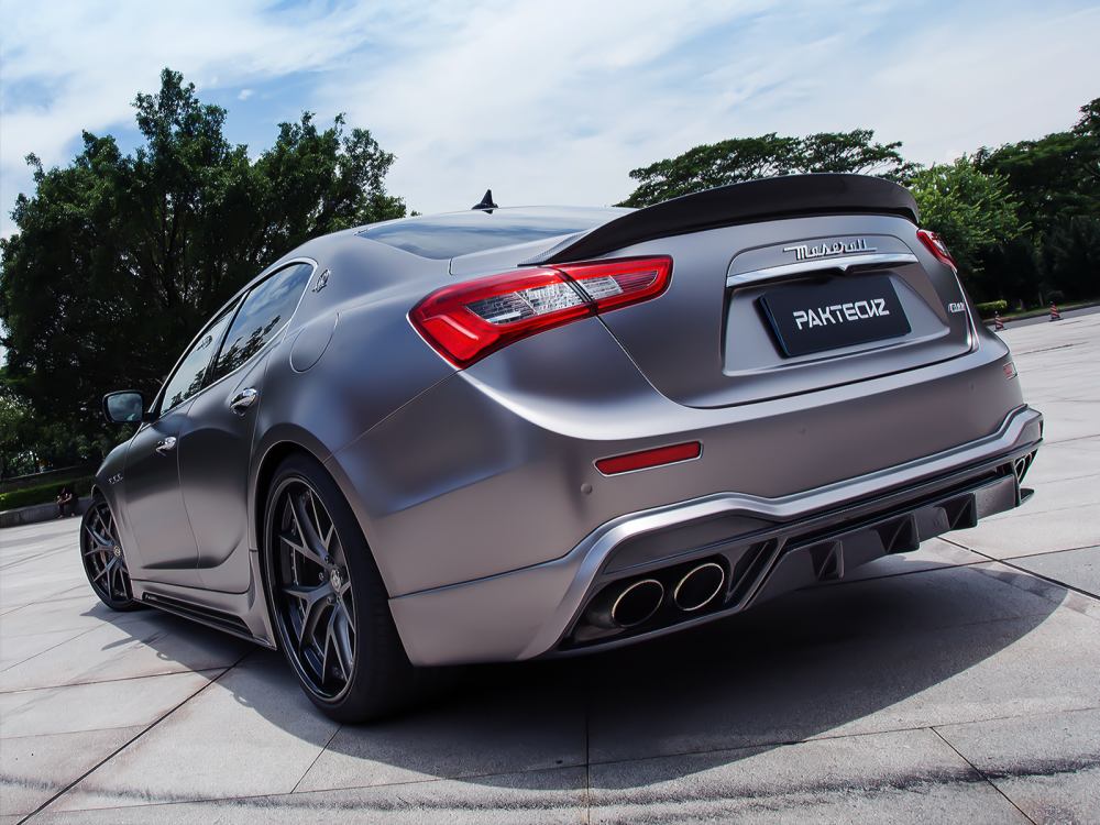 Maserati Ghibli Paktechz Design Rear Spoiler