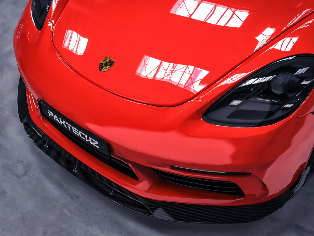 Porsche 718 Paktechz Design Front Lip