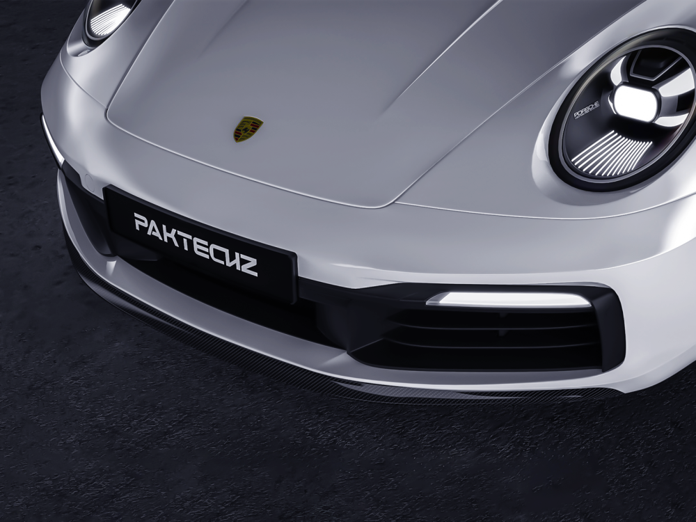 Porsche 992 Paktechz Design Front Lip