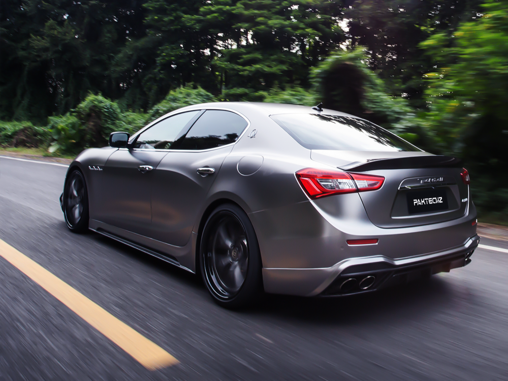 Maserati Ghibli Paktechz Design Rear Spoiler