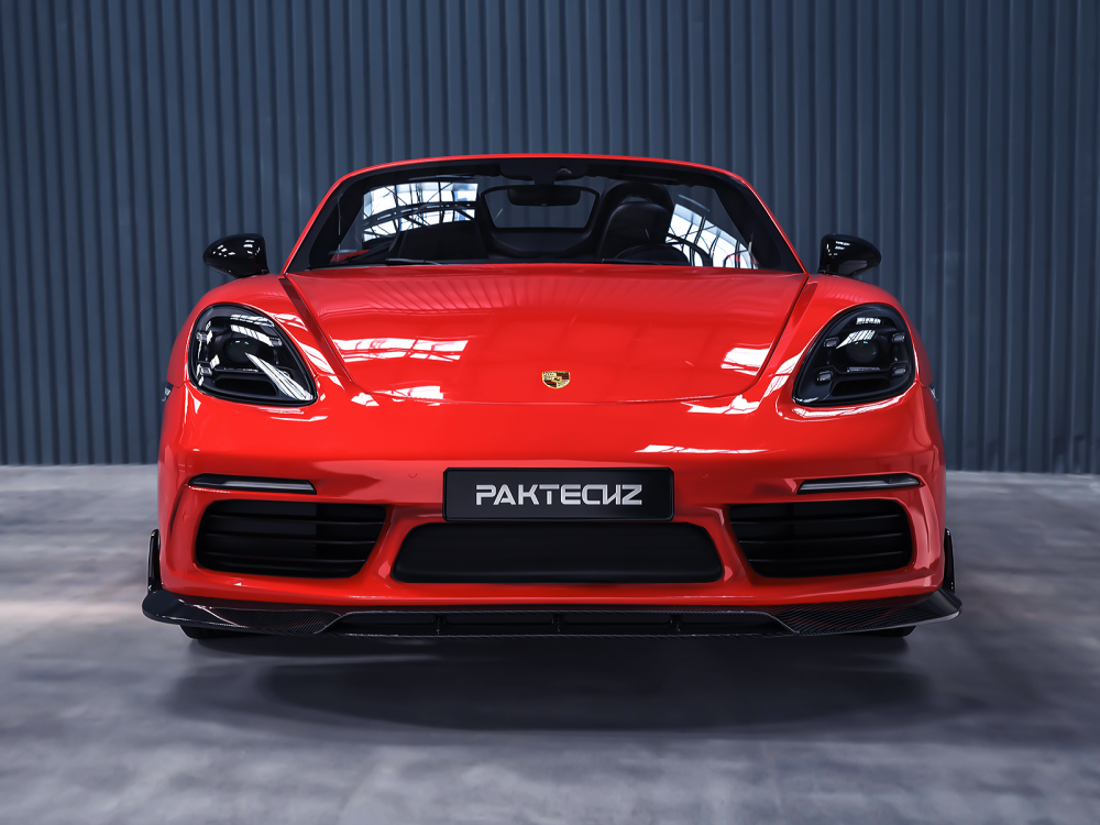 Porsche 718 Paktechz Design Front Lip