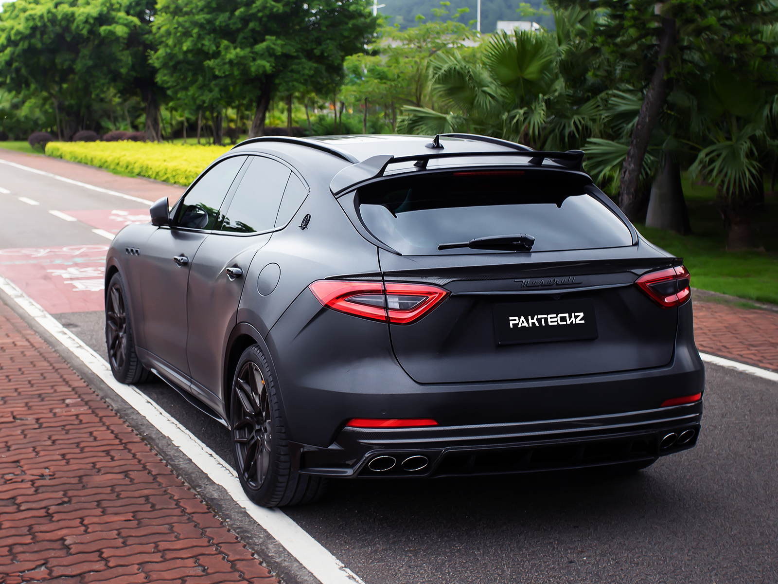 Maserati Levante Paktechz Design Rear Spoiler