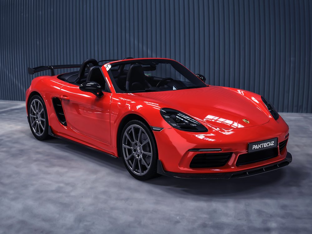 Porsche 718 Paktechz Design Side Skirts
