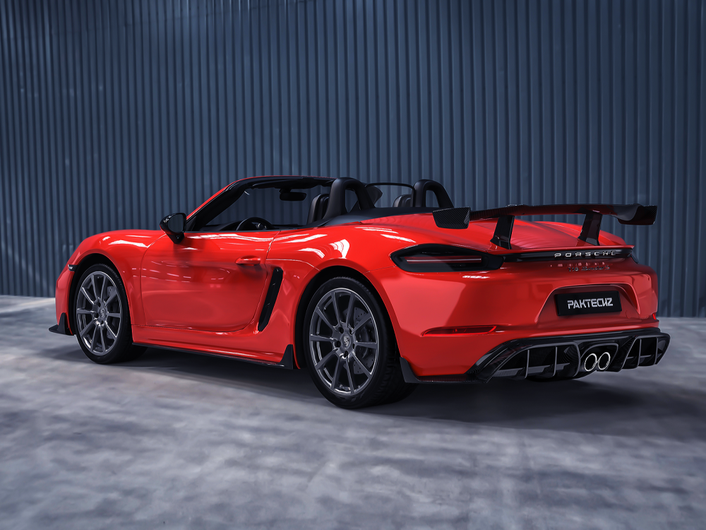 Porsche 718 Paktechz Design Rear Diffuser