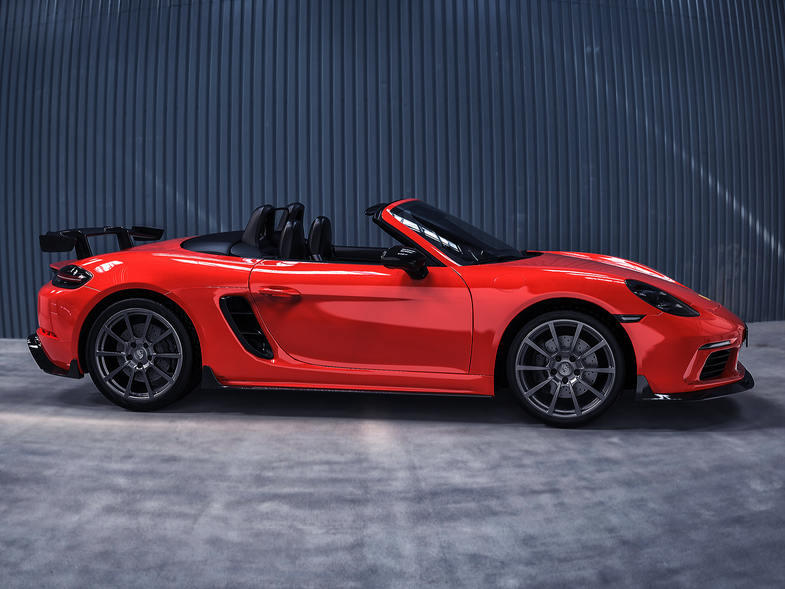 Porsche 718 Paktechz Design Side Skirts