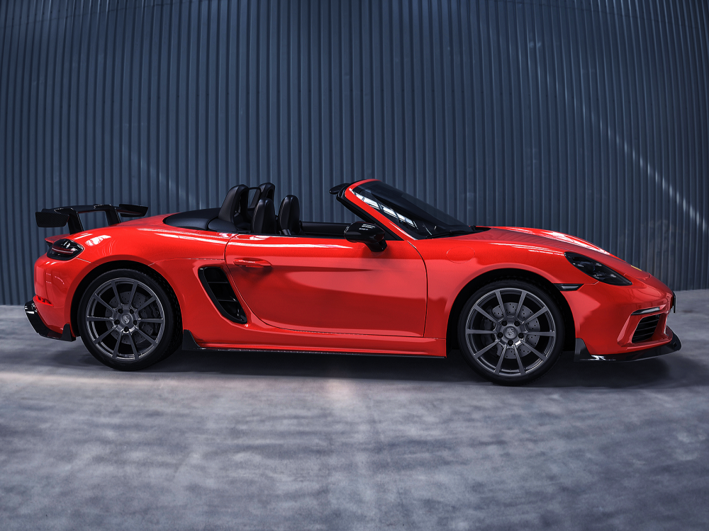 Porsche 718 Paktechz Design Side Skirts