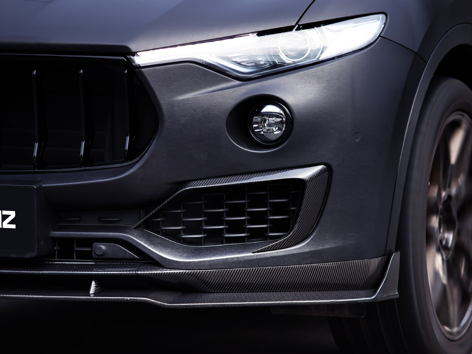 Maserati Levante Paktechz Design Front Upper Valences