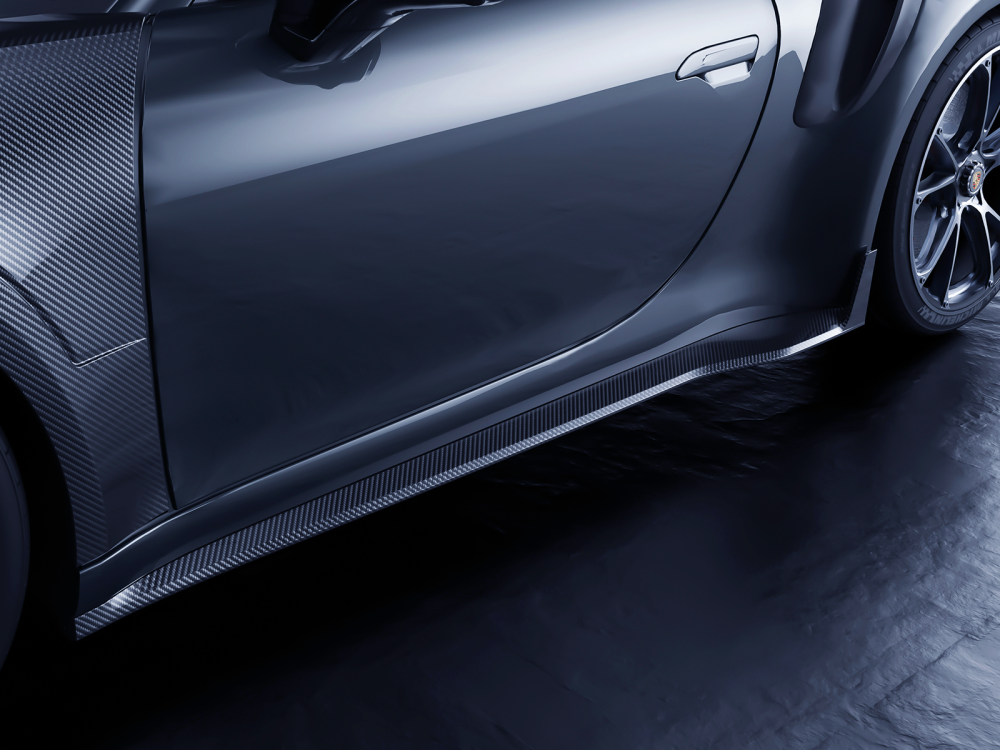 Porsche 992 Turbos Paktechz Design Side Skirts