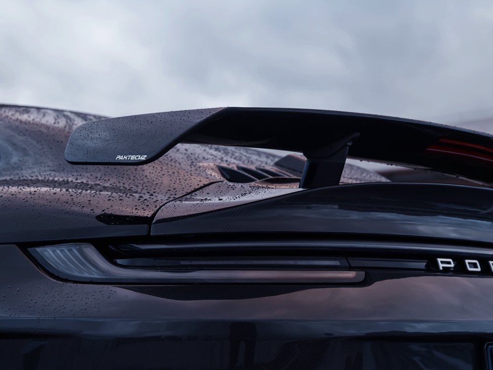 Porsche 992 Turbos Paktechz Design Trunk Lid