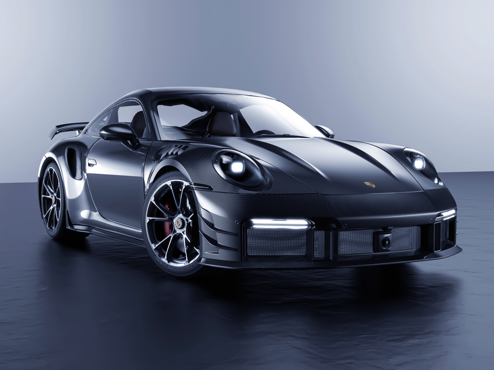 Porsche 992 Turbos Paktechz Design Front Bumper