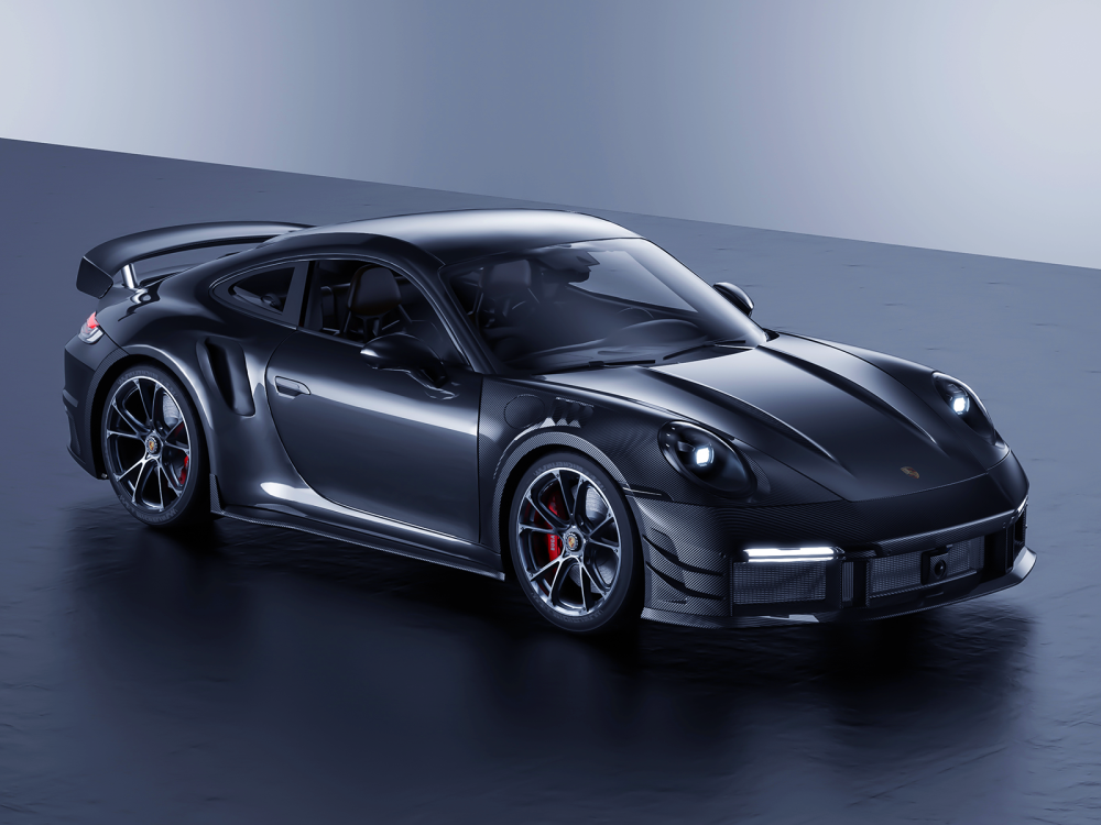 Porsche 992 Turbos Paktechz Design Hood