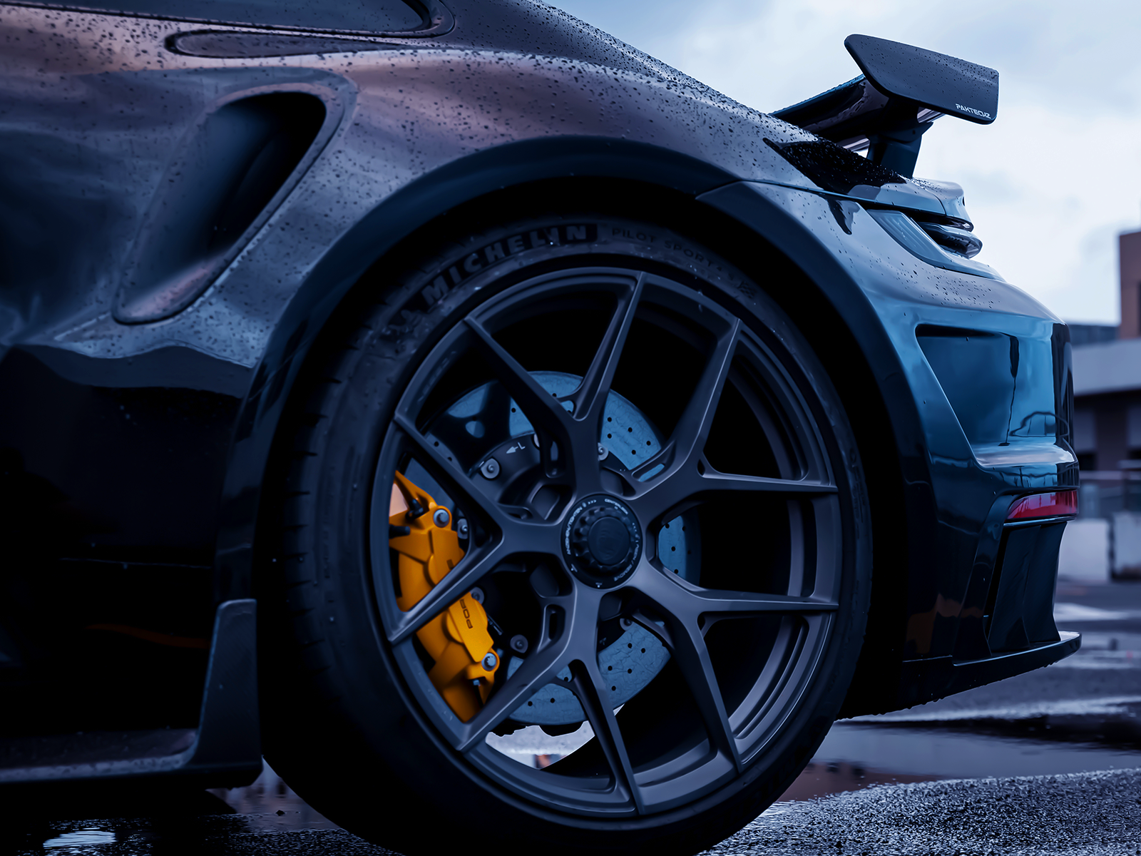 Porsche 992 Turbos Paktechz Design Side Air Intakes