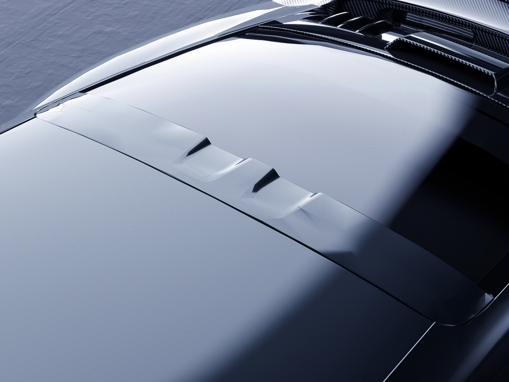 Porsche 992 Turbos Paktechz Design Roof Spoiler