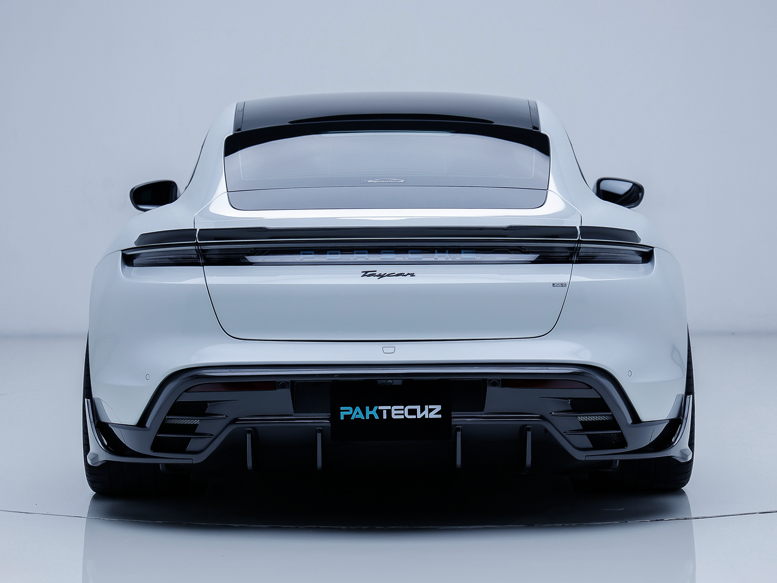 Porsche Taycan Paktechz Design Rear Diffuser